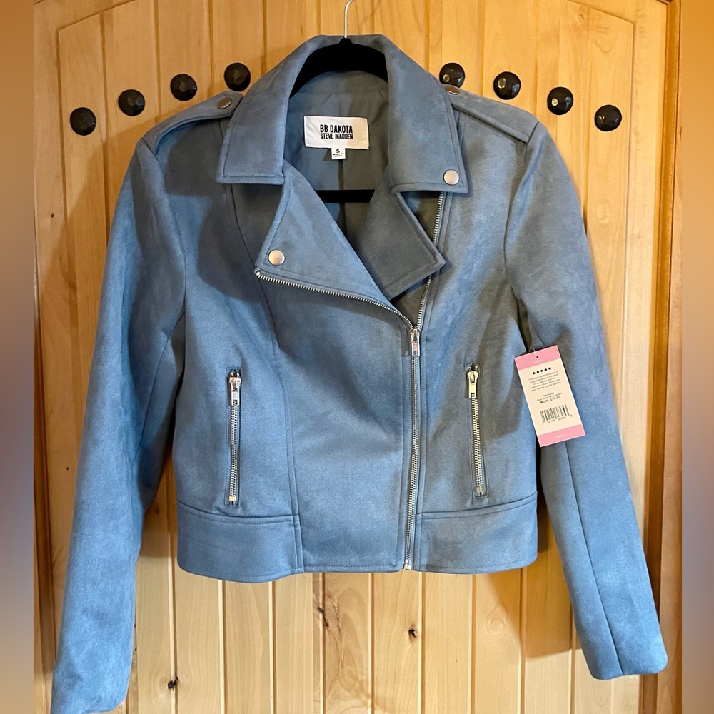 BB Dakota Steve Madden Jacket. New Vegan Suede soft & goes with everything!